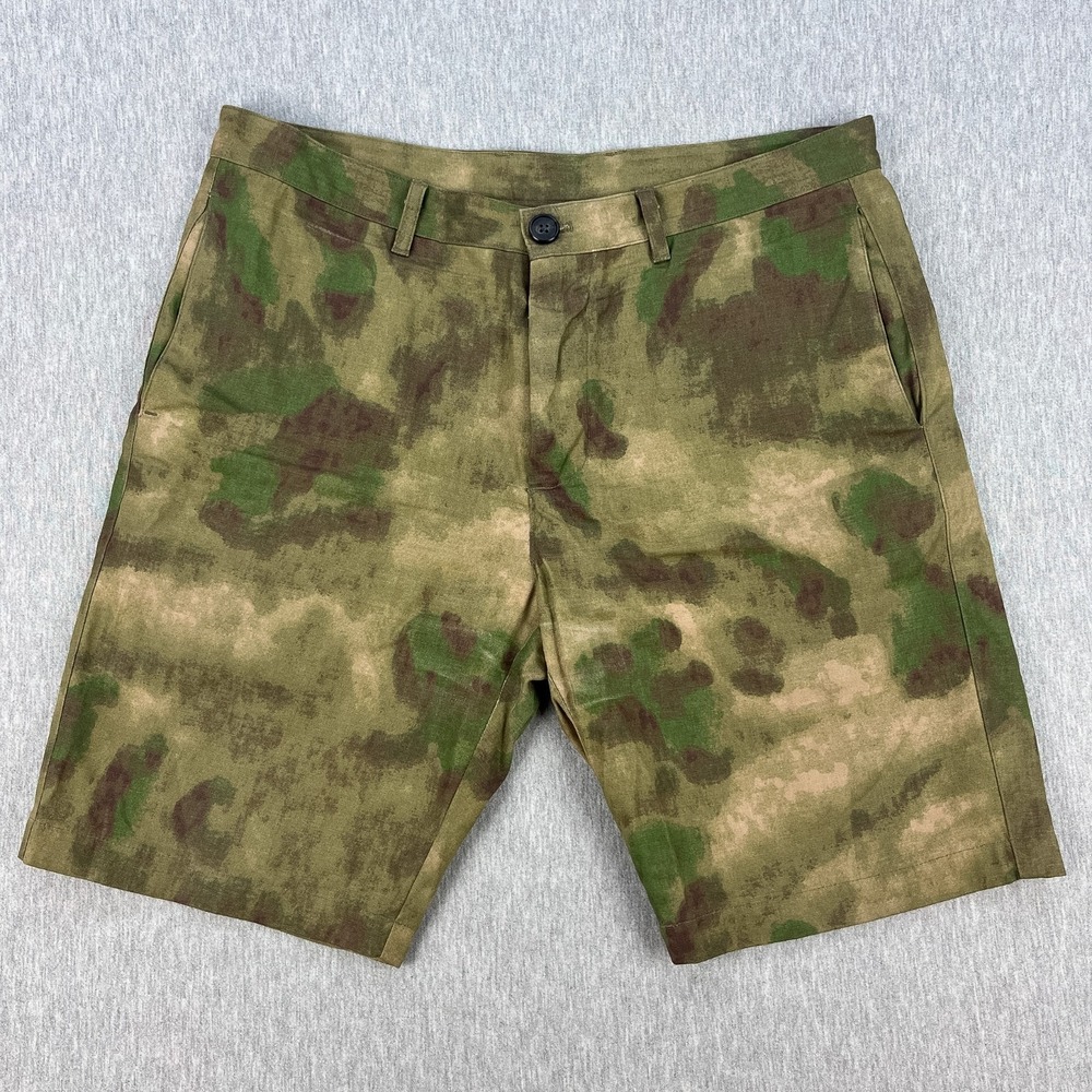 SAS Search And State Camo Field Shorts Mens 32 (Fits 34) 9" Ins Waxed Canvas USA